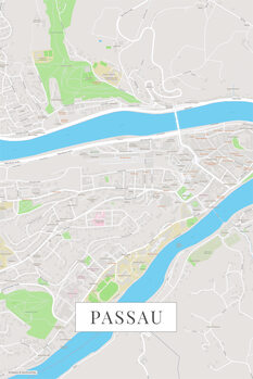 Принти на полотні Passau color