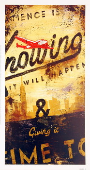 Εκτύπωση τέχνης Patience is Knowing
