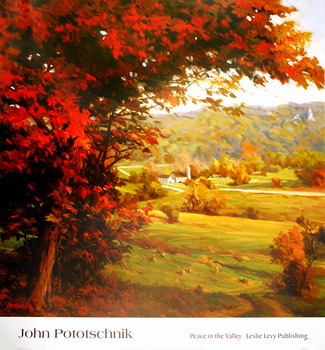 Art Print Peace in the Valley