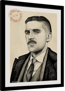 Poster emoldurado Peaky Blinders - Arthur Portrait