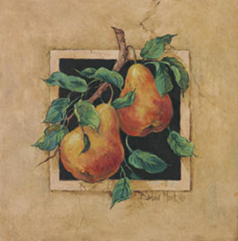 Art Print Pear Square