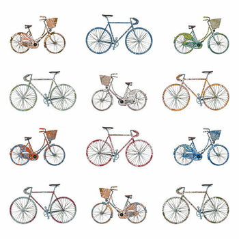 Εκτύπωση καμβά Pedal Power, 2012