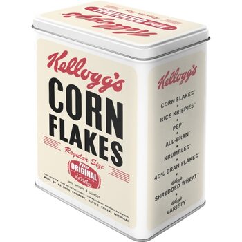 Peltinen tölkki Kellogg‘‘s - Corn Flakes