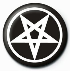 Κονκάρδα PENTAGRAM - bw