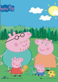 3D Αφίσα PEPPA PIG - family