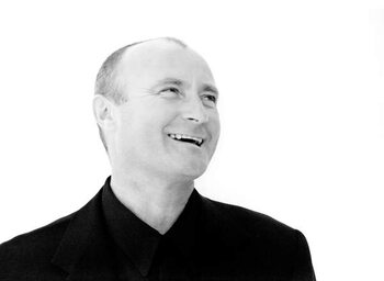 Sticker Phil Collins - portrait
