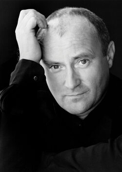 Принти на полотні Phil Collins - portrait