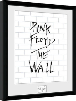 Framed poster Pink Floid: The Wall - White Wall