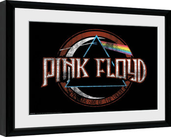 Uokvireni poster Pink Floyd - Dark Side Circle