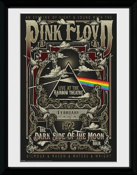Uokvireni poster Pink Floyd - Rainbow Theatre