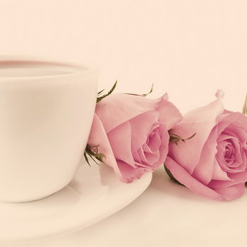 Γυάλινη τέχνη Pink Roses