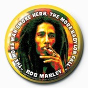 Crachá BOB MARLEY - herb