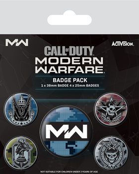 Conjunto de crachás Call Of Duty: Modern Warfare - Fractions