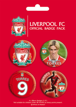 Conjunto de crachás LIVERPOOL - torres