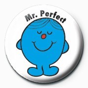 Crachá MR MEN (Mr Perfect)