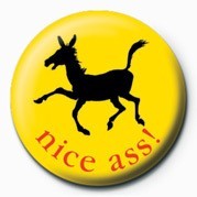 Crachá NICE ASS