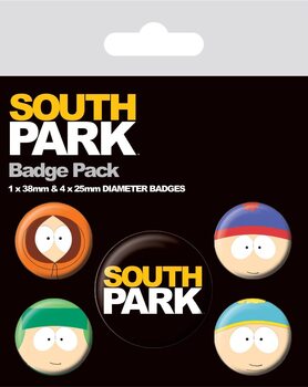 Conjunto de crachás South Park - Faces