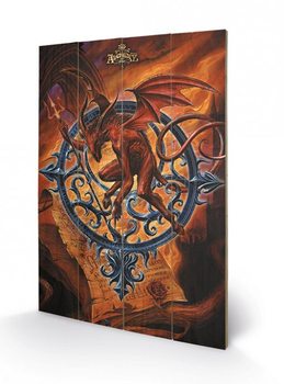 Pintura em madeira ALCHEMY - astrolabeus