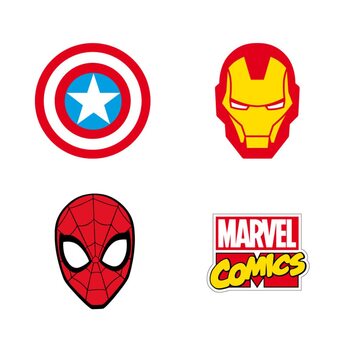 Pripomočniki za pisanje Eraser Marvel