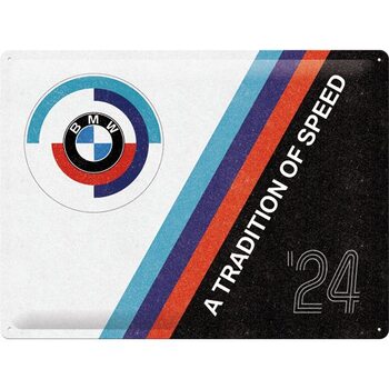 Placa metálica BMW - M Sport - Tradition Of Speed