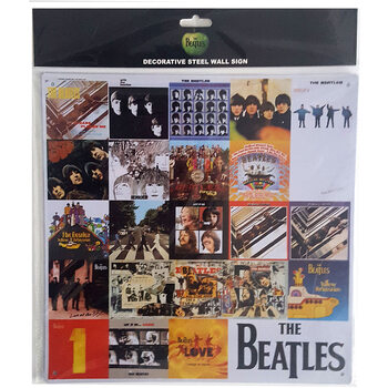 Placa metálica The Beatles - Chronology