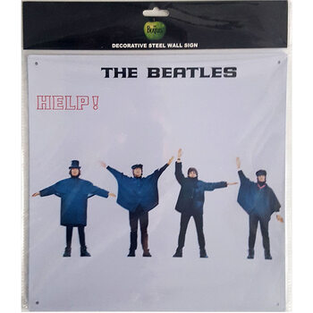 Placa metálica The Beatles - Help!