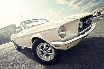 Plakat 1968 Ford mustang convertible