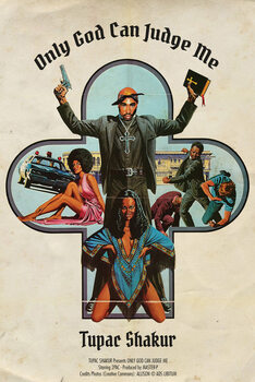 Plakat Ads Libitum - Only God can judge me