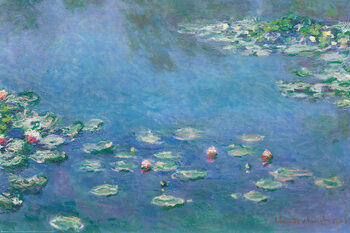 Plakat Claude Monet - Waterlillies