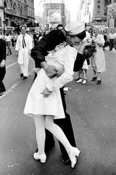 Plakat Eisenstaedt -Kissing on VJ Day