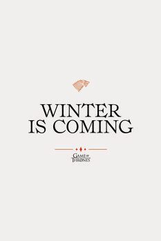 Plakat Game of Thrones - Winter is coming