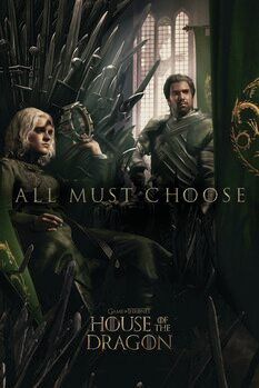 Plakat House of the Dragon - Ser Criston Cole and Aegon