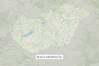 Plakat Hungary color