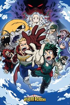 Plakat My Hero Academia - Eri & Group