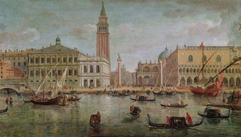 Plakat View of Venice, 1719