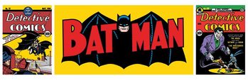 Poster BATMAN - triptych