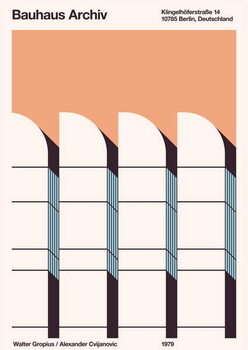 Poster Bauhaus Archiv
