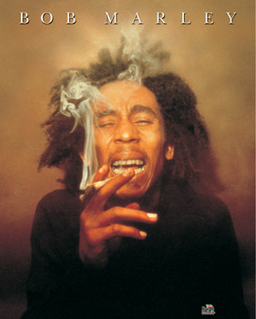 Poster Bob Marley - spliff