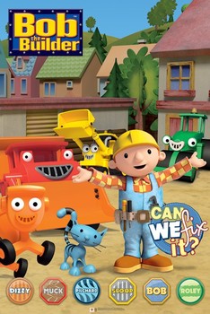 Poster BOB THE BUILDER - characters