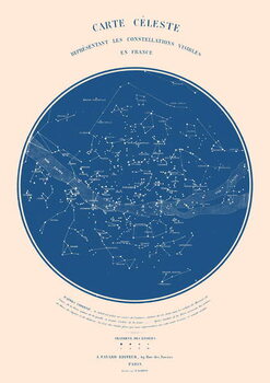 Slika na platnu Carte Celeste - ASTER EDITION, 2022