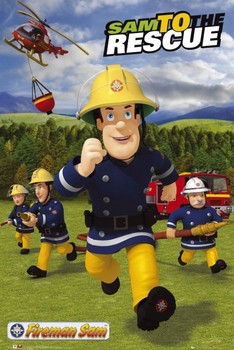 Poster FIREMAN - sam rescue