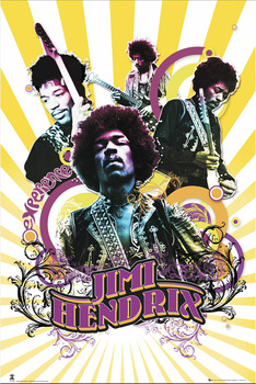 Poster Jimi Hendrix - collage