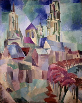 Poster Les Tours de Laon Painting