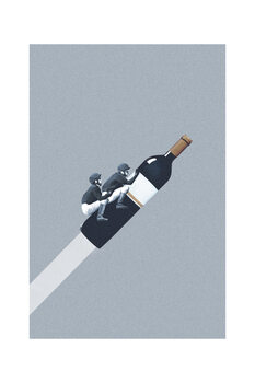 Poster Maarten Léon - We ride until dawn