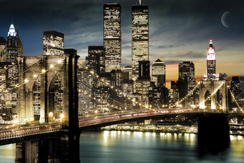 Poster Manhattan - lights