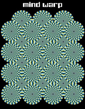 Poster Mind warp – circles