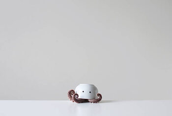 Poster Octopus tentacles under an upside down