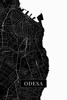 Poster Odessa black