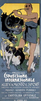 Poster Poster for the Animal Husbandry and Sport Fair, 1901