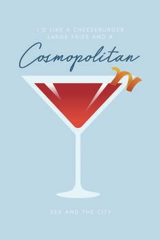 Slika na platnu s** and The City - Cosmopolitan